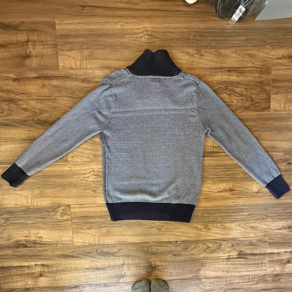 GUC - Men's H&M Shawl Neck Collar Cotton Sweater M - Picture 5 of 13